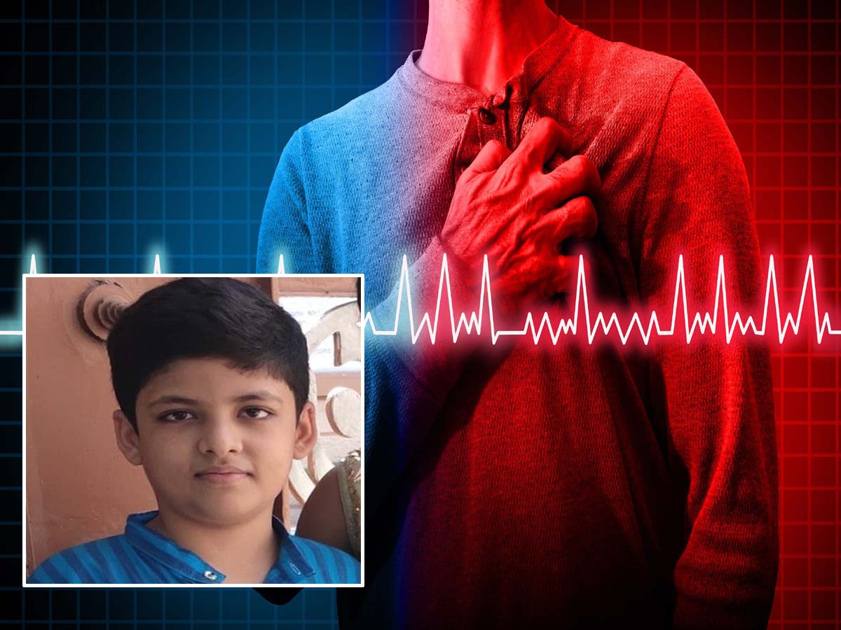 13 વર્ષના પુત્રનું હૃદય રોગના હુમલાથી નિધન